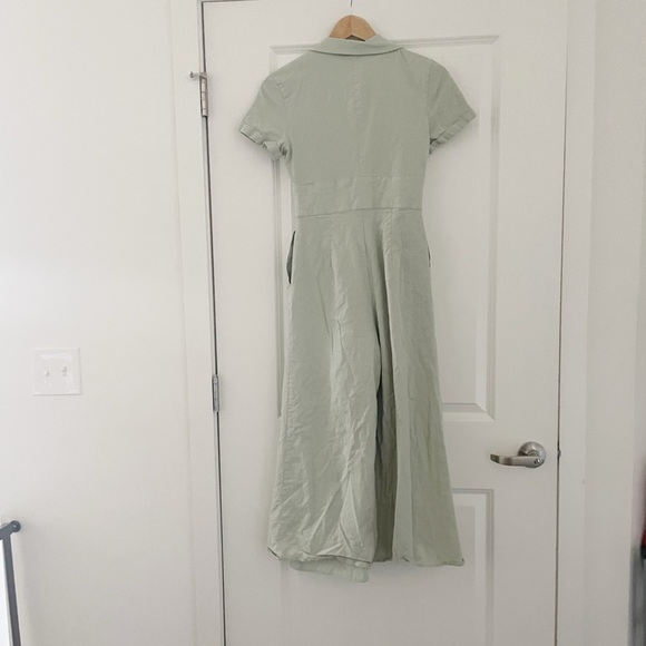 Revolve Song of Style Alta Cropped Linen Jumpsuit - Picture 6 of 10